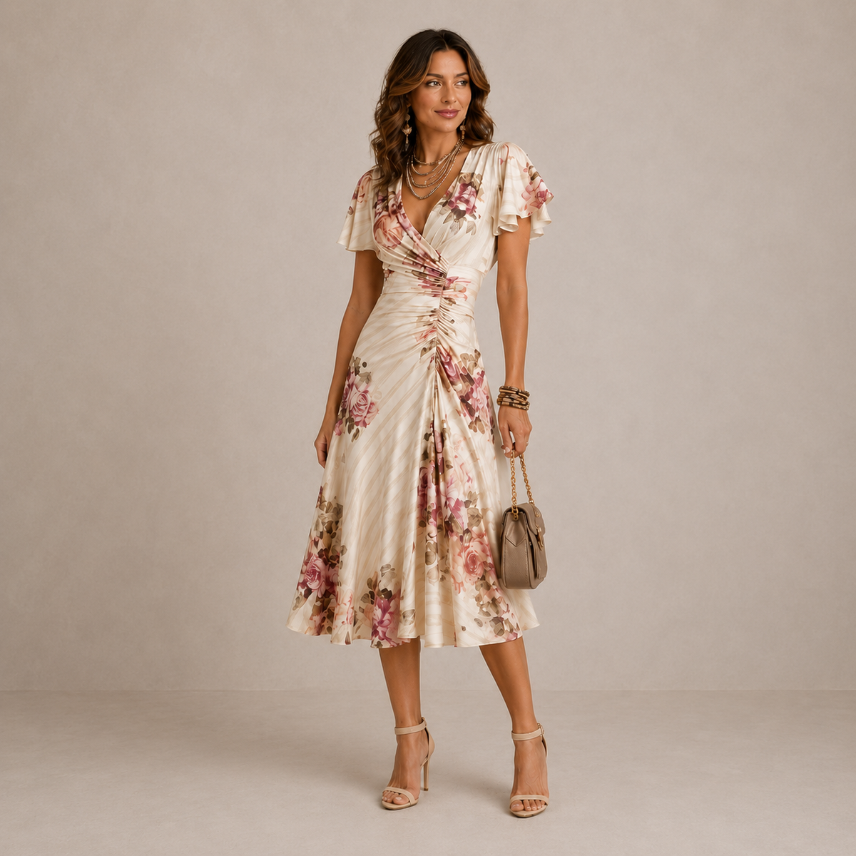 MARGARET | Sukienka midi