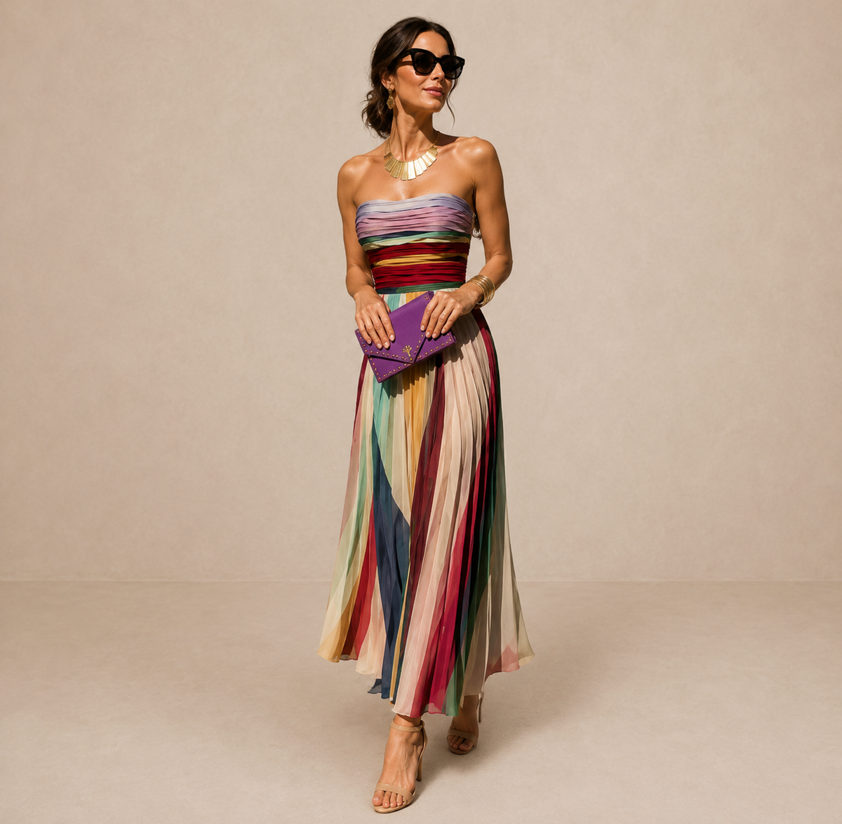 ALEXANDRA | Sukienka maxi