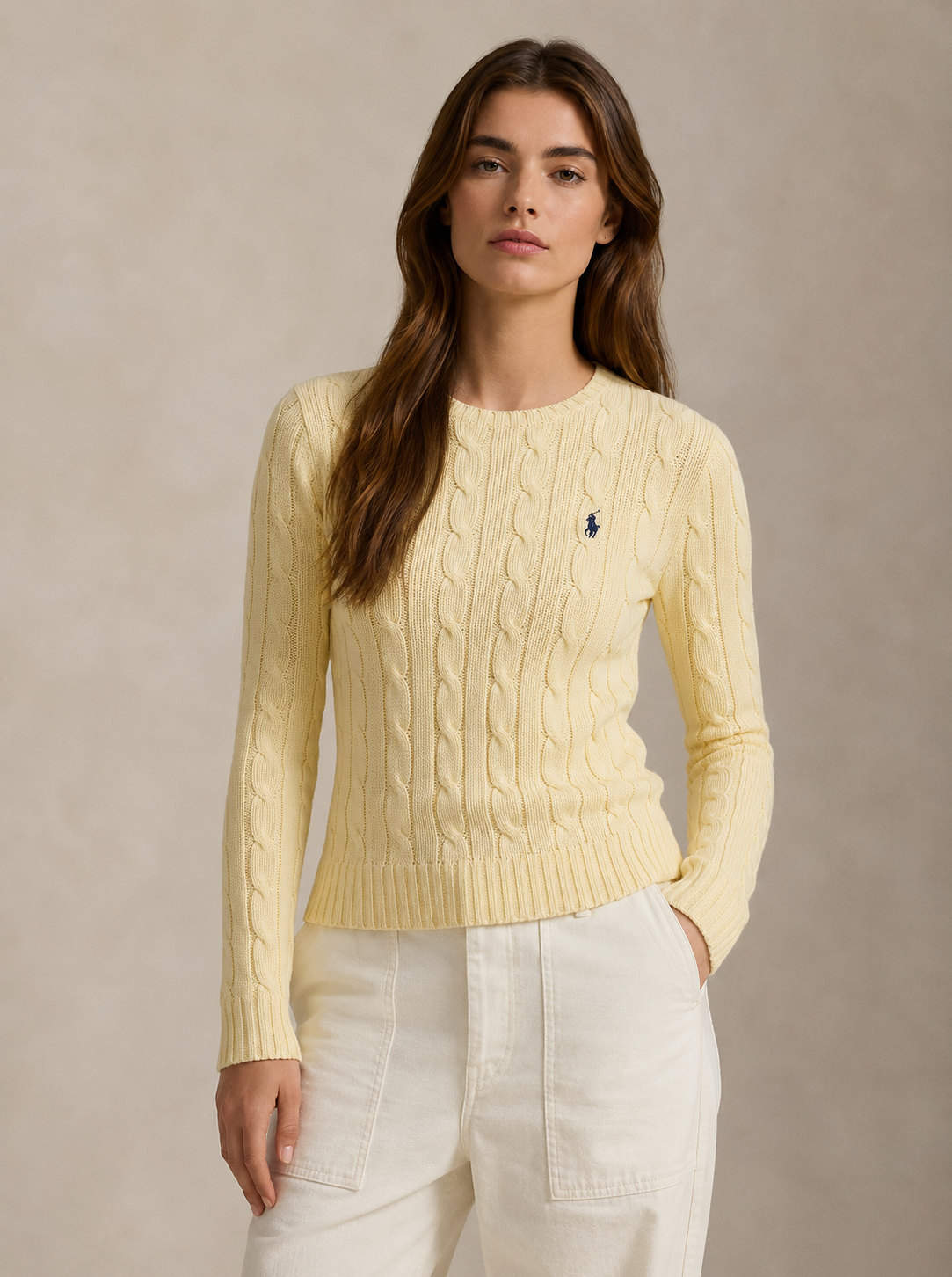 Polo Ralph Lauren | Damski Sweter Cable-Knit